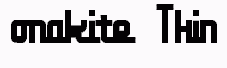 onakite Thin